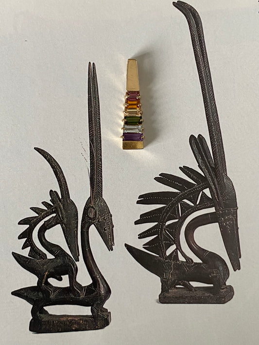 14k Xylophone Slide Charm