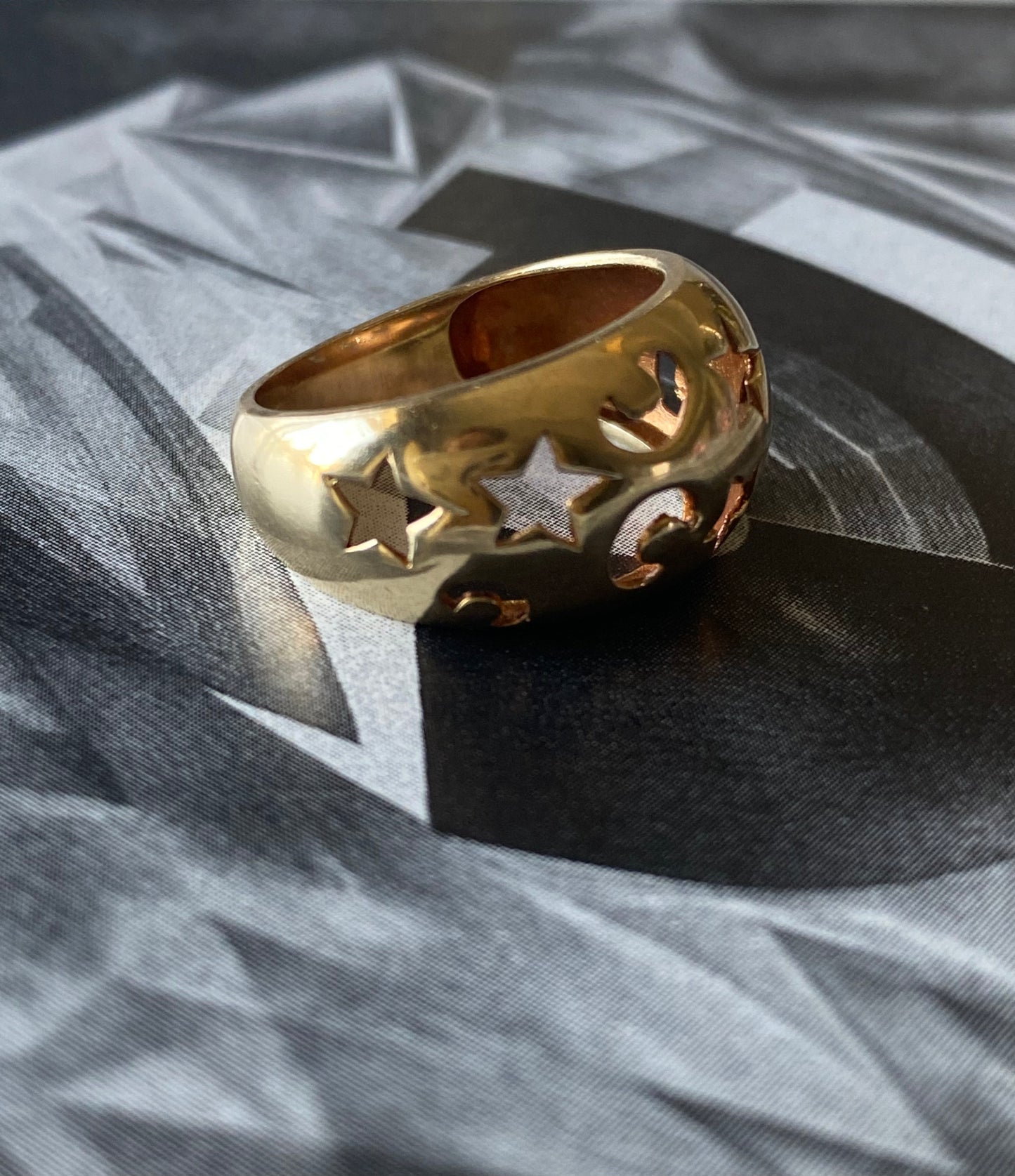 Celestial Cutout Ring