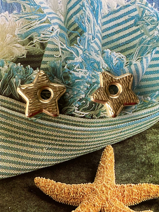 14k Puffy Stars