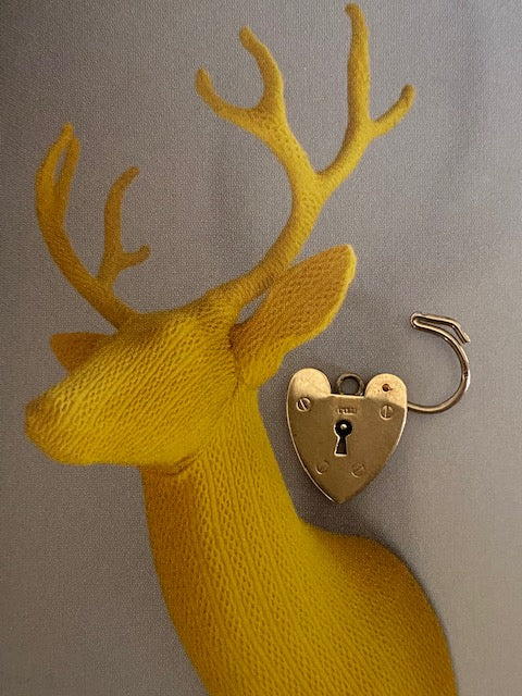 9ct Heart Padlock