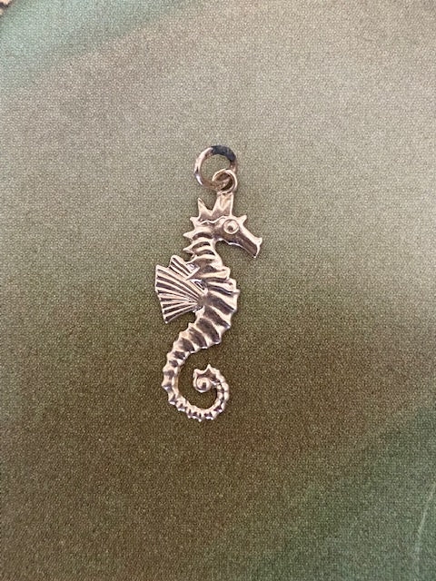 14k Seahorse Charm