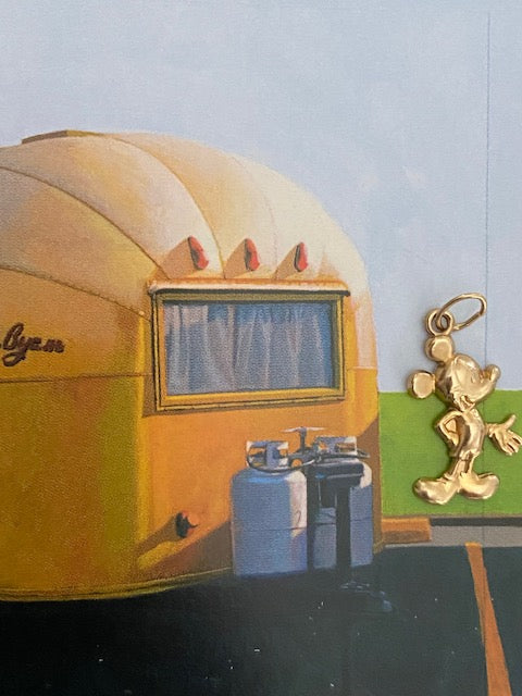 14k Mickey Mouse Charm