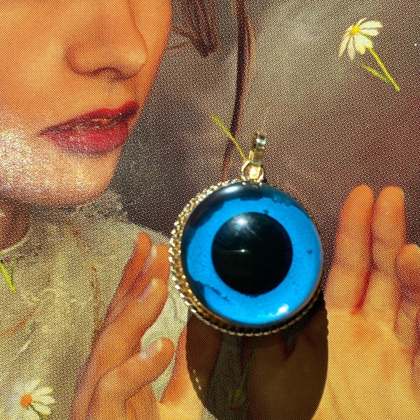 14k Evil Eye Orb