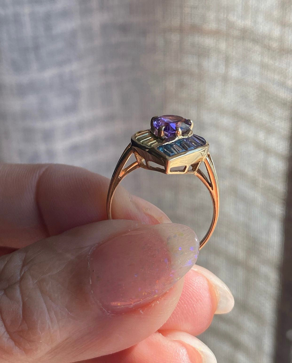 14k Gemstone Ring