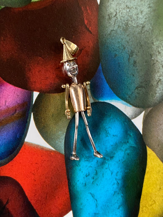 14k Tin Man or Pinnochio