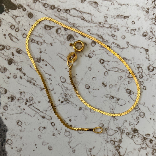 14k Dainty Chain 7