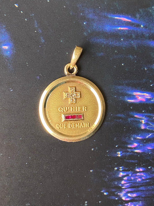 18k Augis Médaille D’amour