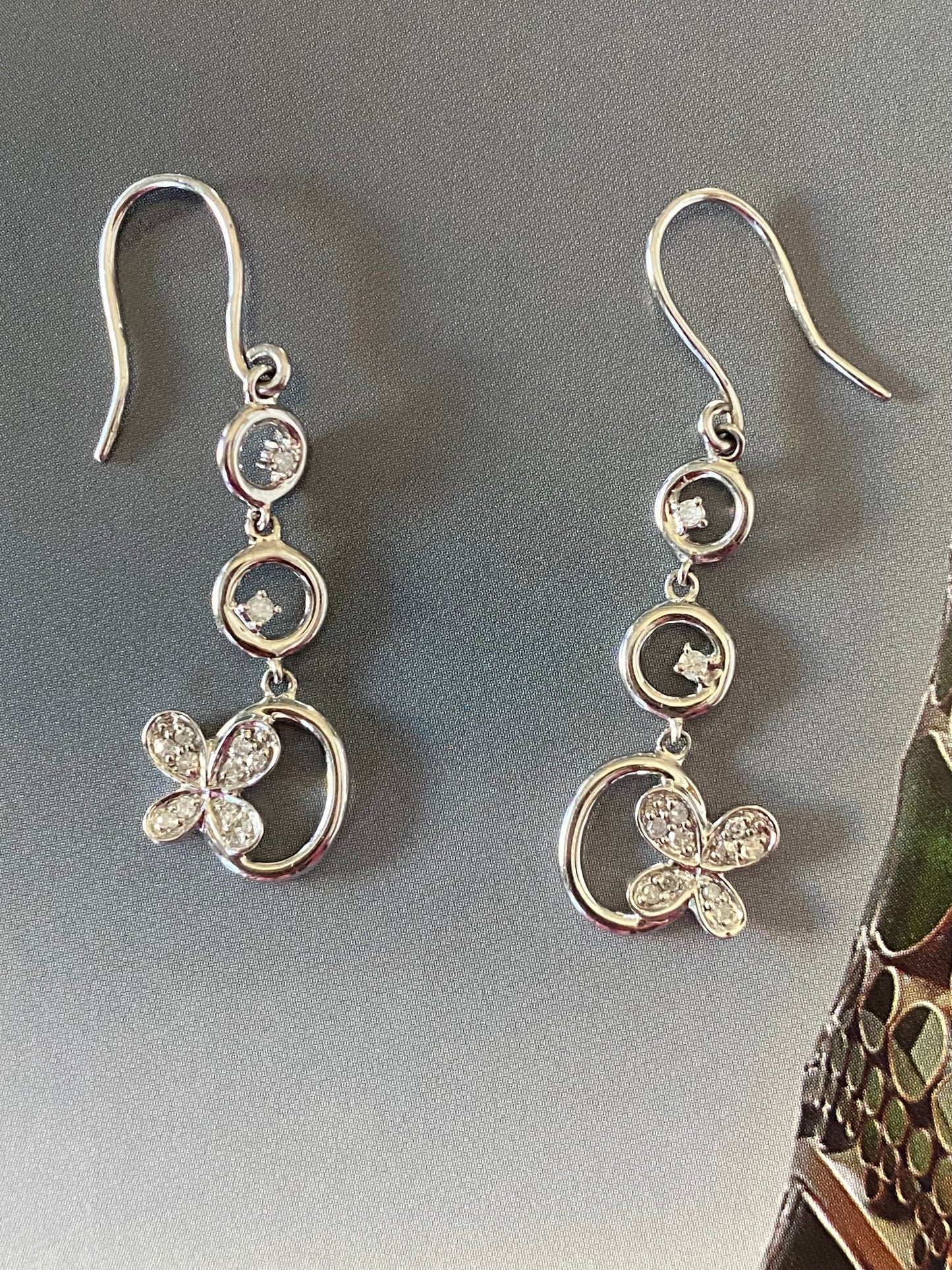 Butterfly Drop Earrings