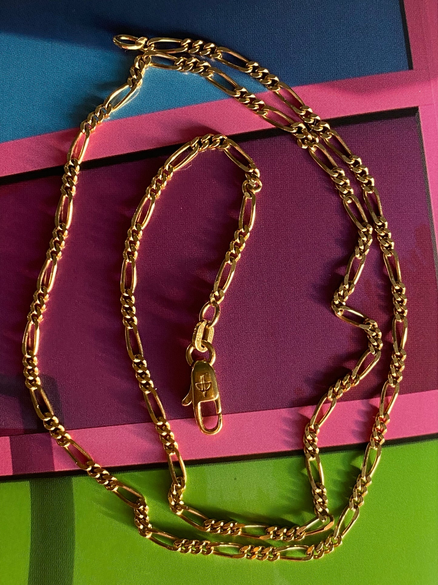 14k Figaro Chain