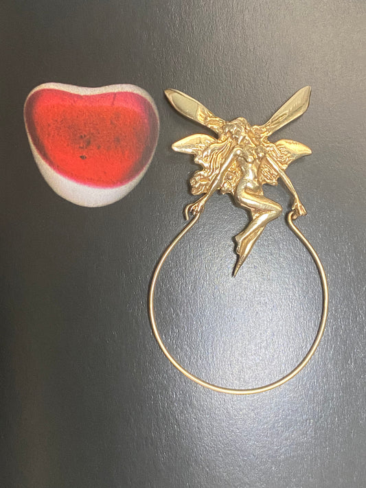 14k RARE Fairy Charm/Holder