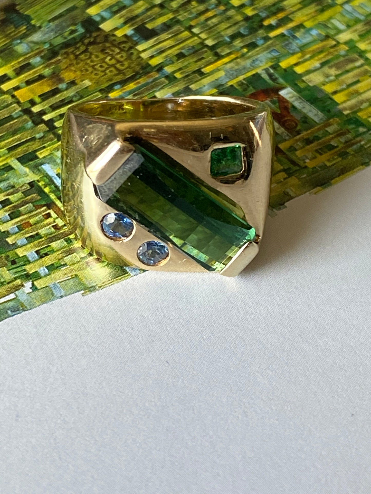 Tourmaline Cocktail Ring