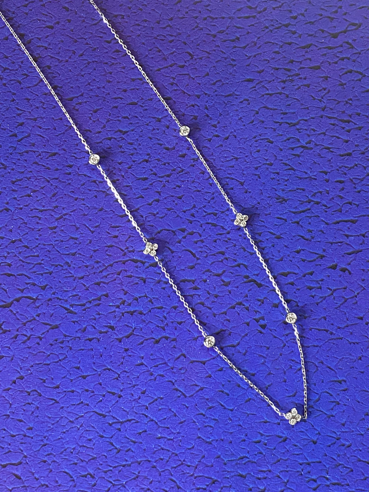 Diamond Station Necklace