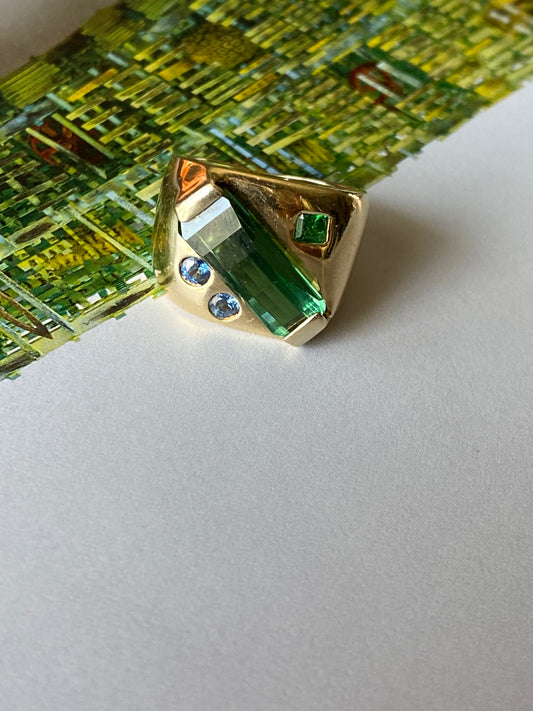 Tourmaline Cocktail Ring