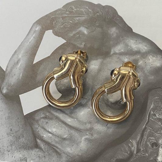 14k Shackle Earrings