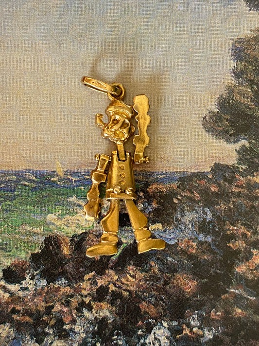 18k Articulating Popeye Charm